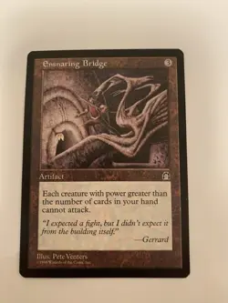 MTG NM Ensnaring Bridge Stronghold Free Shipping In The US with Tracking - Image 1