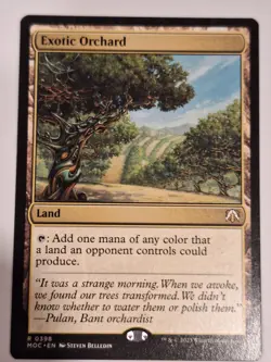 Exotic Orchard - Commander: March of the Machine - Magic the Gathering MTG Nice! - Image 1
