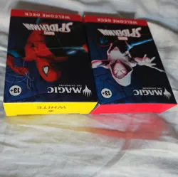 Spider-Man Magic The Gathering Welcome Deck. 2 welcome decks white & red. - Image 5