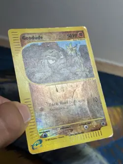 Geodude 110/165 Pokemon Expedition Reverse Holo E Reader Series Card HP - Image 4
