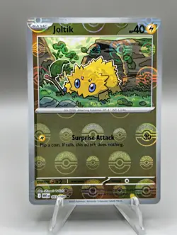 Pokemon TCG Joltik 033/086 Scarlet & Violet White Flare Masterball Reverse Holo - Image 1