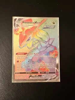Rayquaza VMAX 217/203 Pokemon TCG Evolving Skies Secret Rare Rainbow - Image 1