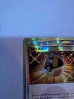 Pokemon TCG Ultra Ball Plasma Freeze 122/116 Secret Rare Card Gold - Image 3