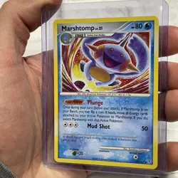 MARSHTOMP 67/147 - NON-Holo UNCOMMON - Supreme Victors - 2009 Pokemon Card - LP+ - Image 2