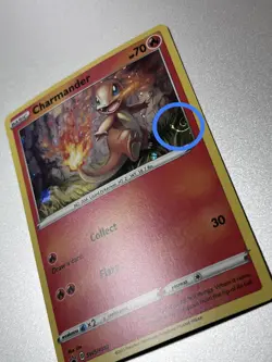 Pokemon Battle Styles Charmander Cosmo Holo Swirl SWSH092 Black Star Promo - Image 1