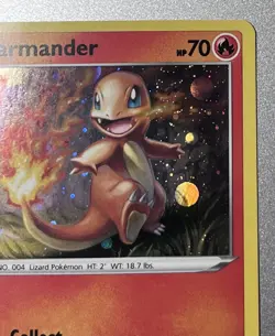 Pokemon Battle Styles Charmander Cosmo Holo Swirl SWSH092 Black Star Promo - Image 4