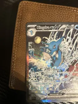 Kingdra EX SVP 131 Pokemon Scarlet and Violet Promo Card Near Mint Condition - Image 4