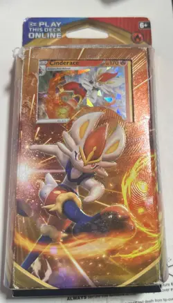 Pokemon Sword & Shield Cinderace Theme Deck New & Sealed - Image 1