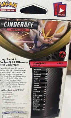 Pokemon Sword & Shield Cinderace Theme Deck New & Sealed - Image 4