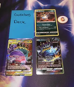 Pokemon Complete Deck - Guzzlord - Naganadel & Guzzlord GX, Black Market - Image 1