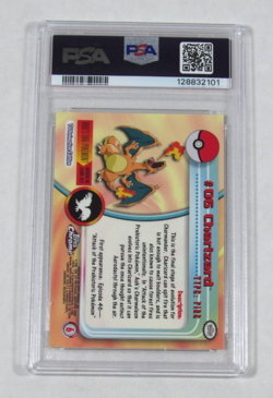2000 Topps Chrome Pokemon T.V. #06 CHARIZARD PSA 5 EX - Image 2