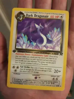 POKEMON CARD DARK DRAGONAIR 1ST EDITION TEAM ROCKET 33/,82 UK - Image 1
