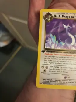 POKEMON CARD DARK DRAGONAIR 1ST EDITION TEAM ROCKET 33/,82 UK - Image 4