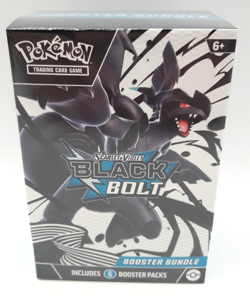 Pokemon TCG Scarlet and Violet BLACK BOLT Booster Bundle 6 packs NEW - Image 1