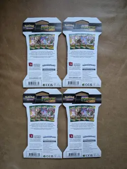 🔥Pokemon Evolving Skies Sleeved Booster Packs Complete Full Art Set - 4 Packs🔥 - Image 2
