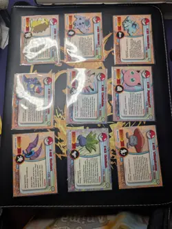 Pokemon TCG TOPPS Lot of 38 Vintage TV Animation Edition Cards (6 foil cards) - Image 4