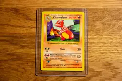 Charmeleon 024/102 Base Set Shadowless Uncommon - English Vintage Pokemon - Image 1