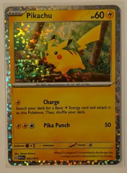 Pikachu / 2024 McDonald’s Holo Promo / 002/015 / Pokemon TCG - Image 1