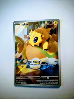 Pokemon Joltik?? 196/182 Sv04 Paradox Rift Holo. Near Mint Or Better Condition - Image 1