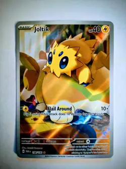 Pokemon Joltik?? 196/182 Sv04 Paradox Rift Holo. Near Mint Or Better Condition - Image 2
