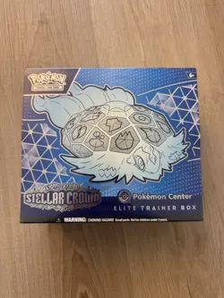 New Stellar Crown Pokemon Center Exclusive ETB TCG Factory Sealed - Image 1