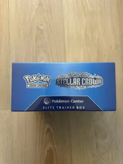 New Stellar Crown Pokemon Center Exclusive ETB TCG Factory Sealed - Image 2