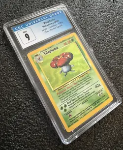 Pokemon Card - Vileplume Jungle Holo Error No Symbol Graded CGC 9 Mint - 15/64 - Image 1