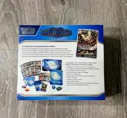 Pokemon TCG Stellar Crown POKEMON CENTER Elite Trainer Box ETB SEALED SHIPS ASAP - Image 2