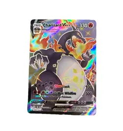Pokemon Shining Fates Charizard VMAX SV107/SV122 Holo Card Shiny Vault - Image 1