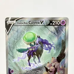 Shadow Rider Calyrex V (Alt Full Art) - 172/198 Chilling Reign Pokemon TCG /NM-M - Image 3
