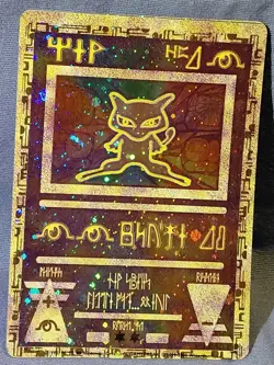 Pokemon Ancient Mew Movie Promo Card Holo MISCUT ERROR = LP - Image 5