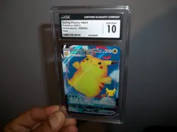 Surfing Pikachu VMAX 009/025 Celebrations Pokemon CGC 10 Gem Mint!! not PSA - Image 1