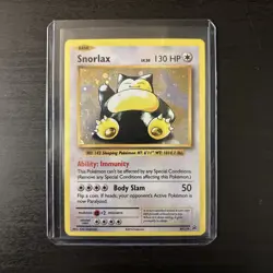 Pokemon TCG XY Promos Snorlax XY179 Holo - Image 1