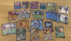Pokemon TCG Japanese 30-Card Lot | Double Rare V & EX - Image 1