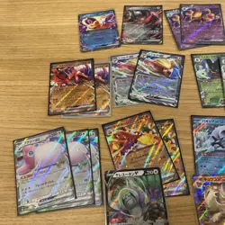 Pokemon TCG Japanese 30-Card Lot | Double Rare V & EX - Image 2