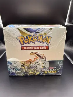 Pokemon Sword & Shield Brilliant Stars Booster Box 36 Packs - New Sealed - Image 1