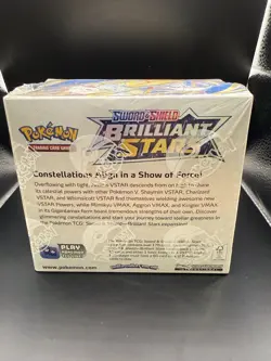 Pokemon Sword & Shield Brilliant Stars Booster Box 36 Packs - New Sealed - Image 3