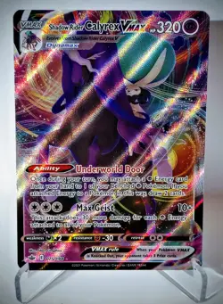 Shadow Rider Calyrex V 074/198 Chilling Reign Ultra Rare Holo Pokemon Card TCG - Image 1