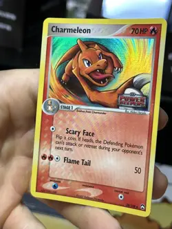 #2 Charmeleon 28/108 EX Power Keepers 2007 Reverse Holo Pokemon Card TCG - Image 4