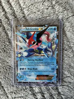 Pokemon Ash-Greninja EX Holo Foil Promo Card XY133 - Image 1