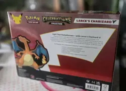 Pokemon TCG Celebrations Collection Box Lance's Charizard v Oversize (2021) - Image 2