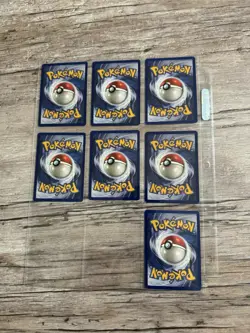 Pokemon Fossil Complete 1st Edition Common Card Set Near Mint - Image 3
