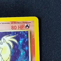 Pokemon TCG Ninetales Base Set 12/102 Unlimited Holo Rare NM - Image 3