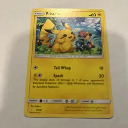 Pokemon TCG Pikachu Sun & Moon Trainer Kit (Alolan Raichu & Lycanroc) 29/30... - Image 1