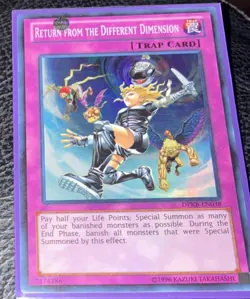 Yugioh - Return From The Different Dimension DPKB-EN038 - Super Rare - NM - Image 1