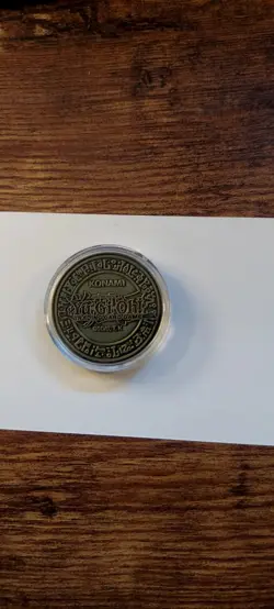 YuGiOh Official YCS Pre-Reg Coin gold | Pumpking the King of Ghosts | Konami - Image 2
