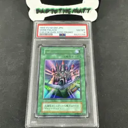 PSA 8 NM-MINT SHINE PALACE D.M.2:DK.DUEL STRS.PROMO 1999 YU-GI-OH! Japanese - Image 1