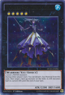 Number 94: Crystalzero - DUSA-EN006 Ultra Rare 1st Ed NM - Yugioh - Image 1