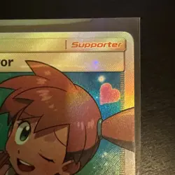 Pokemon TCG Sm-Unified Minds Holo Card Misty's Favor (Full Art) 235/236 NM - Image 4