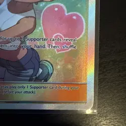 Pokemon TCG Sm-Unified Minds Holo Card Misty's Favor (Full Art) 235/236 NM - Image 5